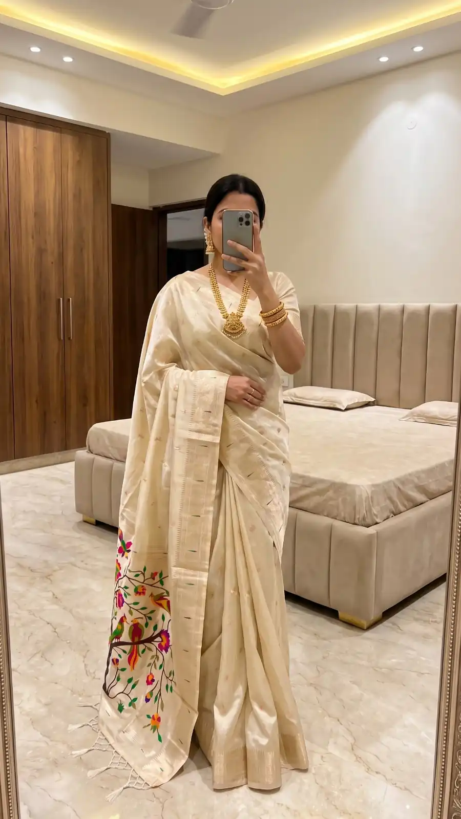MB 1111 White Color Organza Silk Saree with Moti Work & Zari Work. Grab it for ₹2399. Delivery 4-6 Working Days. Shop now. | Designer Sarees, Modern Digital sarees, Sarees, Bollywood Sarees, Creative Sarees, Embroidered Sarees, Ethnic Saree, Party Wear Sarees