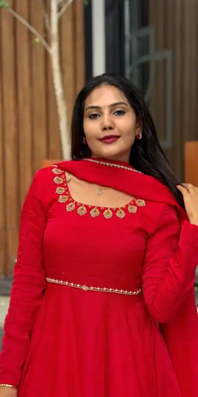KD 1627 Red | Red Fantastic Red Tabby Silk Lace Work Anarkali Suit . Best Price ₹1699. Delivery 4-6 Working Days. Shop now. | Anarkali Suits, Bollywood Anarkali, Creative-Anarkali, Designer Anarkali, Embroidered Anarkali, Party Wear Anarkali
