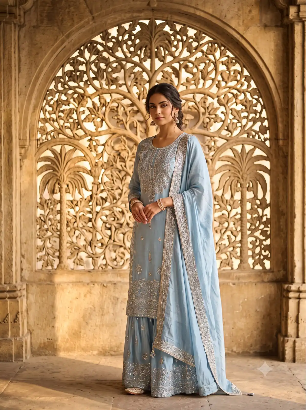 WW 1243 Blue NC Zimmy Silk Salwar Suit Perfect for Wedding, Party, Baby Shower, Festival Celebrations, Pongal – . Grab it for ₹2449. Delivery 4-6 Worki | Jump Suits, Salwar suit, Casual Suits, Creative suits, Designer Suits, Palazzo Suits, Party Wear Suits, Patiala Suits, Straight Suits