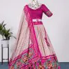 New Exclusive Pink Color Silk With Heavy Tassels Lehenga Choli