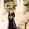 Angel Black Color Georgette Silk Embroidery work Anarkali Suit