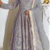 Dreamy Grey Color Heavy Net with sequence And Embroidery Work Anarkali Suit