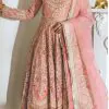Dreamy Orange Color Heavy Net with sequence And Embroidery Work Anarkali Suit