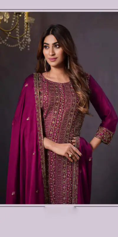 FC Vipul 5281 Pink Heavy rangoli with coding sequence Embroidery Work salwar suit Casual, Wedding, Festive, Events Etc. @2599 | Salwar suit, Casual Suits, Creative suits, Designer Suits, Party Wear Suits, Straight Suits