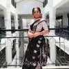 Fashionable Coffee Color Soft Lichi Silk Beautiful Rich Pallu Saree
