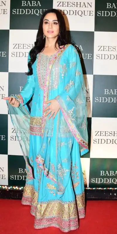 Lovely Blue Color Chinon Silk Embroidery Sequence Salwar Suit