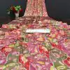 Softly Red Color Devsena Soft Silk Saree Digital Print Saree