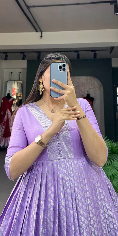 Dress lavender color hotsell