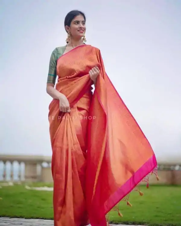 KP 4099 Pink Color Soft Lichi Silk Cloth Rich Pallu All Over Saree Events Casual, Wedding, Festive, Events Etc. Expected Delivery  4-6 Working Days @1349/- | Designer Sarees, Sarees, Bollywood Sarees, Creative Sarees, Embroidered Sarees, Ethnic Saree, Modern Digital sarees, Party Wear Sarees