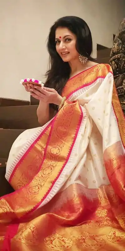 KP 4062 Cream Color Soft Lichi Silk Jacquard On All Over Saree Casual, Party Wear, Wedding, Events Etc. Expected Delivery 4-6 Working Days @1449/- | Designer Sarees, Sarees, Bollywood Sarees, Creative Sarees, Embroidered Sarees, Ethnic Saree, Modern Digital sarees, Party Wear Sarees