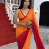 Superb Mustard Color Soft Georgette Silk Design All Over Saree