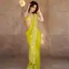 Raashi Khanna Mastered Color Tabby Silk Thread Sequence Saree