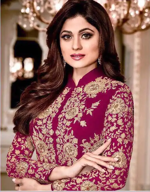 Comfortable Pink Color Heavy Fox Georgette Embroidery Sequence Anarkali Suit