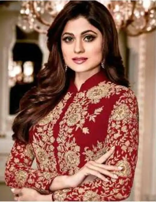 Comfortable Red Color Heavy Fox Georgette Embroidery Sequence Anarkali Suit