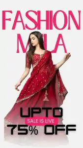 Resplendent Red Color Trendy Sequence Work Ruffle Lehenga Choli