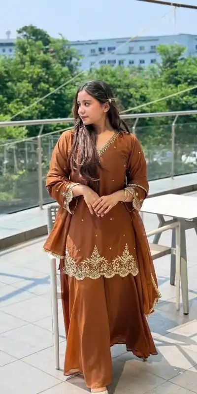 RTC 5852 Violet Color Chinon Silk Thread Sequence Work Salwar Suit Casual, Wedding, Festive, Events . Expected Delivery  4-6 Working Days @2099/- only      | Casual Suits, Jump Suits, Salwar suit, Creative suits, Designer Suits, Palazzo Suits, Party Wear Suits, Patiala Suits, Straight Suits