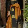 KP 2060 Mustard Color Work in Soft Lichi Silk Jacquard Work Saree Designer On for ₹1449. Delivery 4-6 Working Days. Shop now. | Designer Sarees, Embroidered Sarees, Sarees, Bollywood Sarees, Creative Sarees, Ethnic Saree, Modern Digital sarees, Party Wear Sarees