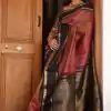 KP 2060 Peach Color Work in Soft Lichi Silk Jacquard Work Saree Designer On for ₹1449. Delivery 4-6 Working Days. Shop now. | Designer Sarees, Embroidered Sarees, Sarees, Bollywood Sarees, Creative Sarees, Ethnic Saree, Modern Digital sarees, Party Wear Sarees