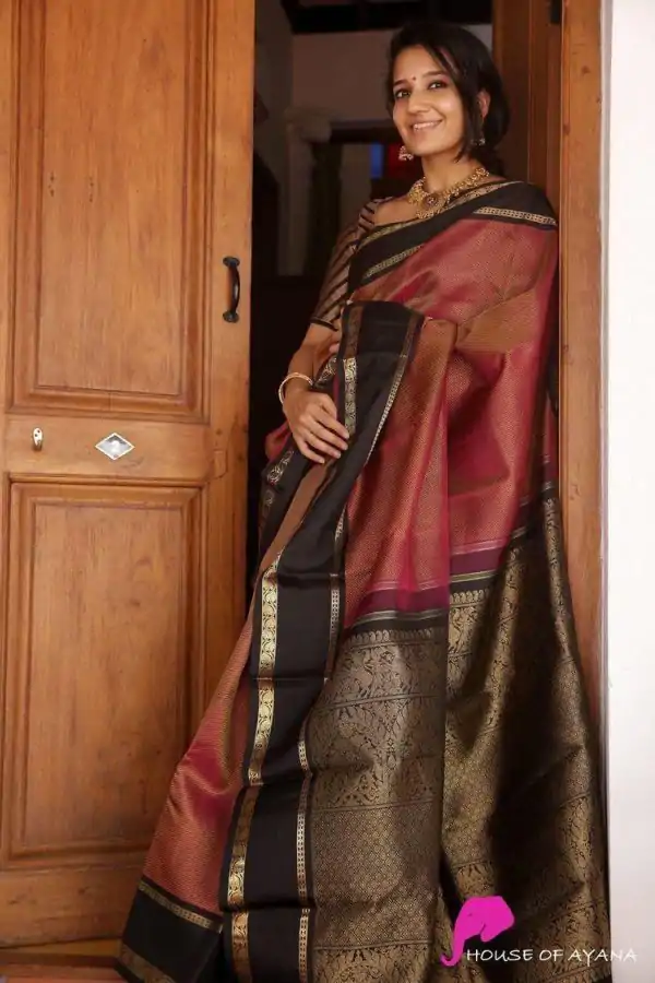 KP 2060 Peach Color Work in Soft Lichi Silk Jacquard Work Saree Designer On for ₹1449. Delivery 4-6 Working Days. Shop now. | Designer Sarees, Embroidered Sarees, Sarees, Bollywood Sarees, Creative Sarees, Ethnic Saree, Modern Digital sarees, Party Wear Sarees