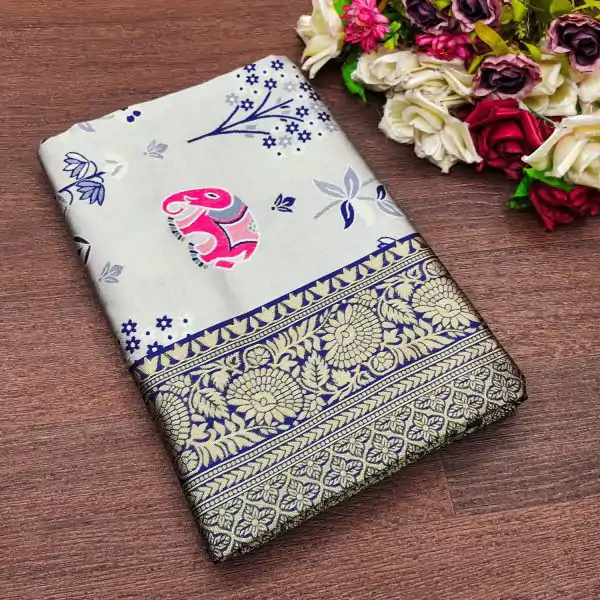 KP 6004 Purple Soft Lichi Silk Jacquard Work With Designer Work Saree. Grab it for ₹1499. Delivery 4-6 Working Days. Shop now. | Designer Sarees, Embroidered Sarees, Sarees, Bollywood Sarees, Creative Sarees, Ethnic Saree, Modern Digital sarees, Party Wear Sarees