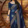 KP 4027 Blue Soft Lichi Silk Cloth With Lace Border & Lace Work Saree. Special Price ₹1499. Delivery 4-6 Working Days. Shop now. | Designer Sarees, Embroidered Sarees, Sarees, Bollywood Sarees, Creative Sarees, Ethnic Saree, Modern Digital sarees, Party Wear Sarees
