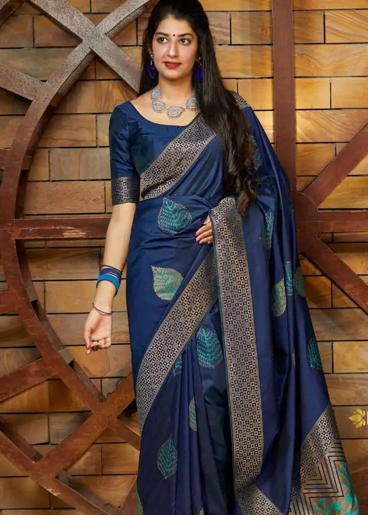 KP 4027 Blue Soft Lichi Silk Cloth With Lace Border & Lace Work Saree. Special Price ₹1499. Delivery 4-6 Working Days. Shop now. | Designer Sarees, Embroidered Sarees, Sarees, Bollywood Sarees, Creative Sarees, Ethnic Saree, Modern Digital sarees, Party Wear Sarees