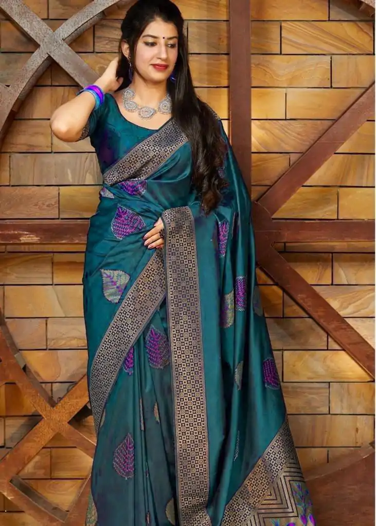 KP 4027 Firozi Soft Lichi Silk Cloth With Lace Border & Lace Work Saree. Special Price ₹1499. Delivery 4-6 Working Days. Shop now. | Designer Sarees, Embroidered Sarees, Sarees, Bollywood Sarees, Creative Sarees, Ethnic Saree, Modern Digital sarees, Party Wear Sarees