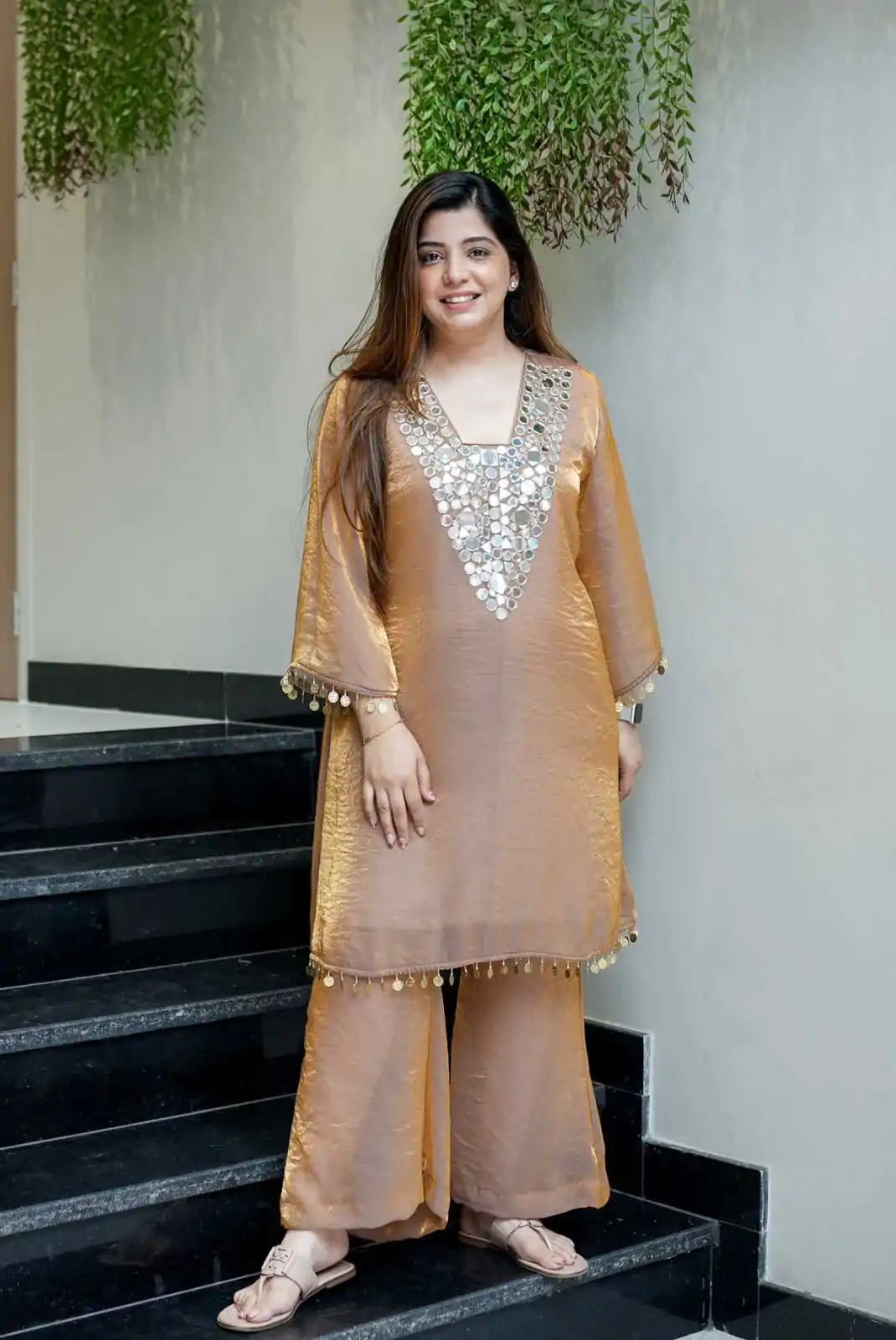 LG 1999 Gold Fendy With Mirror Work & Embroidery Work Salwar Suit able Price ₹1799 Afford. Delivery 4-6 Working Days. Shop now. | Casual Suits, Jump Suits, Tops & Bottoms, Track Suits, Salwar suit, Creative suits, Designer Suits, Palazzo Suits, Party Wear Suits, Patiala Suits, Straight Suits, Trendy Wear