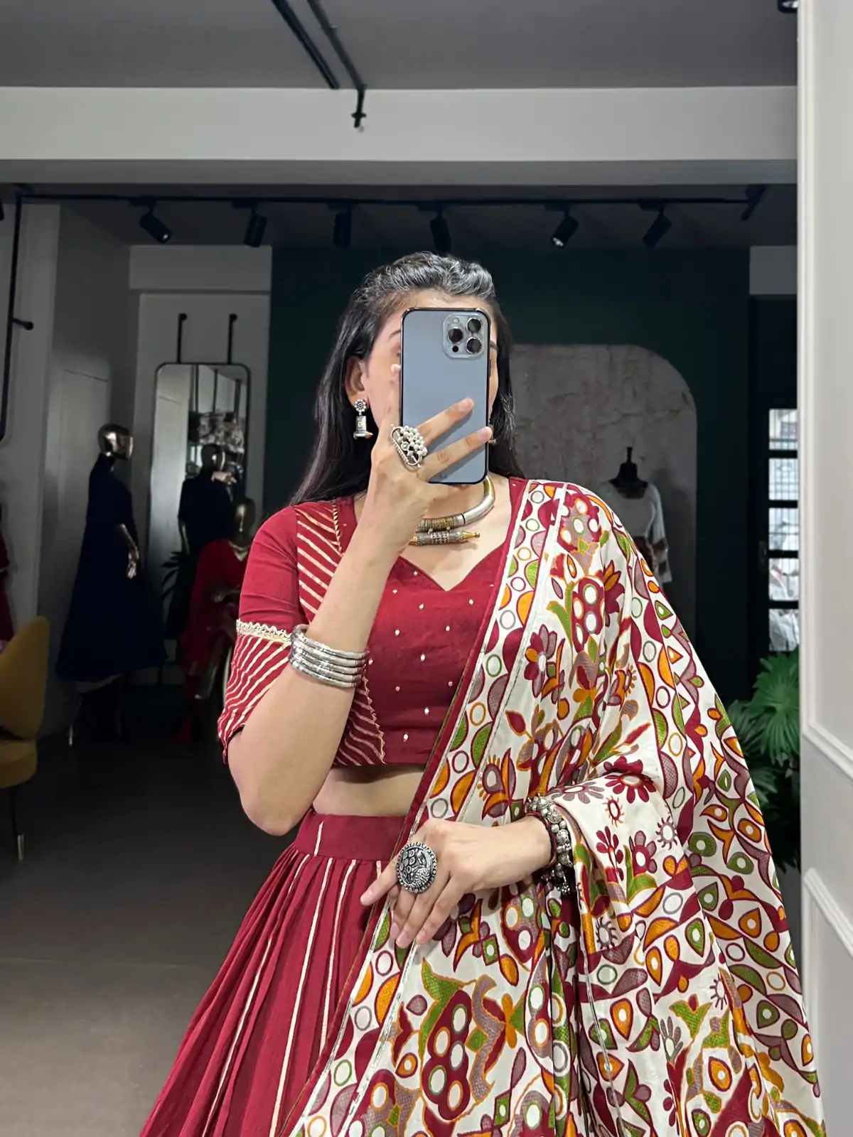 LNB 1658 Maroon Pure Chanderi with Zari Work & Gotta Patti Work Lehenga Choli . Introductory Price ₹3199. Delivery 4-6 Working Days. Shop now. | Lehenga, Bollywood Lehenga, Creative Lehenga, Designer Lehenga, Embroidered Lehenga, Party Wear Lehenga