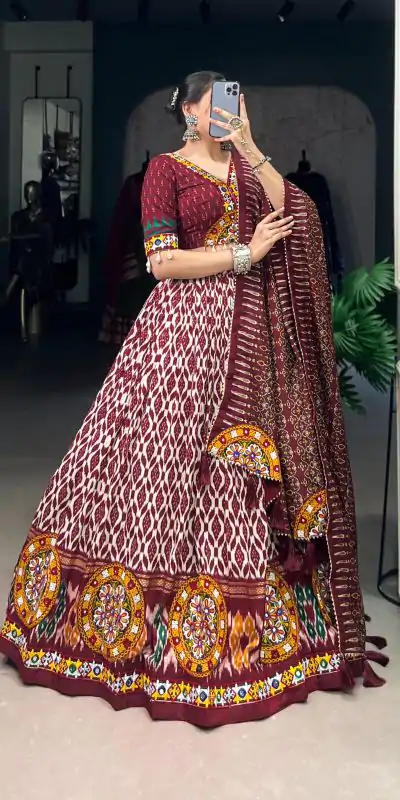 LNB 1743 Mustard Tussar Silk Gamthi Work & Mirror Work Lehenga Choli in . Available at ₹3099 only. Delivery 4-6 Working Days. Shop now. | Lehenga, Bollywood Lehenga, Creative Lehenga, Designer Lehenga, Embroidered Lehenga, Party Wear Lehenga