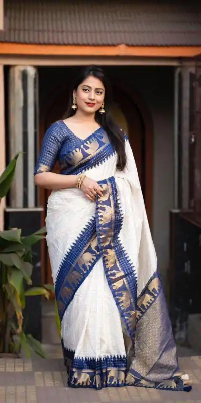 KP 5078 Navy Blue Color Soft Lichi Silk with Lace Work & Lace Border. Saree Best Price ₹1449. Delivery 4-6 Working Days. Shop now. | Designer Sarees, Embroidered Sarees, Sarees, Bollywood Sarees, Creative Sarees, Ethnic Saree, Modern Digital sarees, Party Wear Sarees