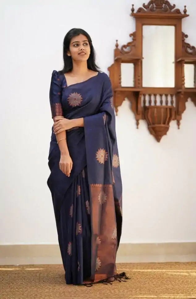 KP 5009 Navy Blue Soft Lichi Silk Saree Perfect for Wedding, Party, Pooja, Lohri, Reception . Special Price ₹1319. Delivery 4-6 Working Days. Shop | Designer Sarees, Embroidered Sarees, Sarees, Bollywood Sarees, Creative Sarees, Ethnic Saree, Modern Digital sarees, Party Wear Sarees