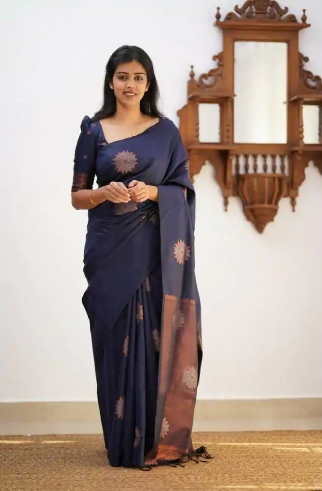 KP 5009 Navy Blue Soft Lichi Silk Saree Perfect for Wedding, Party, Pooja, Lohri, Reception . Special Price ₹1319. Delivery 4-6 Working Days. Shop | Designer Sarees, Embroidered Sarees, Sarees, Bollywood Sarees, Creative Sarees, Ethnic Saree, Modern Digital sarees, Party Wear Sarees