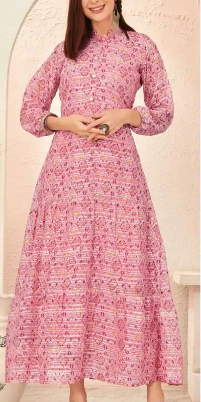 INLI BLOSSOM 2.0 Peach Georgette print Gown Perfect for Wedding, Party, Ganesh Chaturthi, Bridal Wear, Durga Puja – . Get it for ₹1499. Delivery 4-6 Days | Gowns, Bollywood Gowns, Creative Gowns, Designer Gowns, Embroidered Gowns, Party Wear Gowns