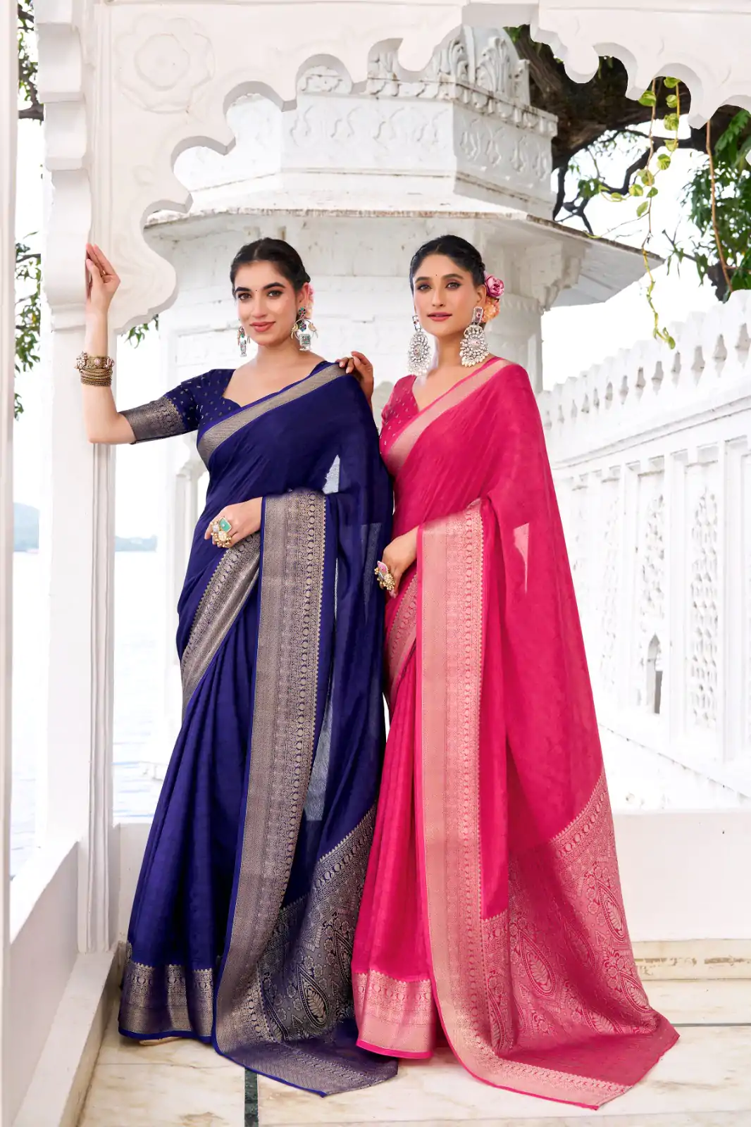 YNF 7902 Pink Color Chinon Printed With Zari Weaving Work Saree With Zari Work. Best Price ₹1549. Delivery 4-6 Working Days. Shop now. | Designer Sarees, Embroidered Sarees, Sarees, Bollywood Sarees, Creative Sarees, Ethnic Saree, Modern Digital sarees, Party Wear Sarees