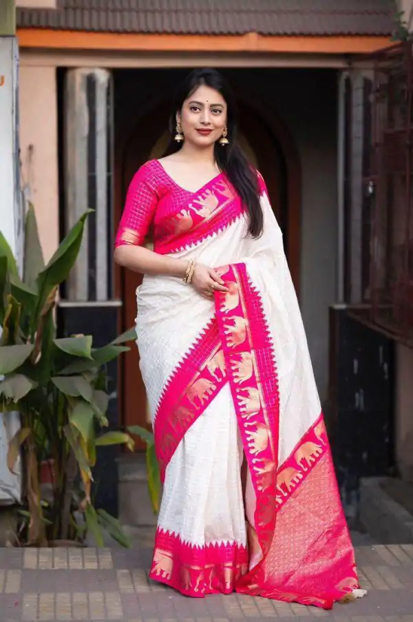 KP 5078 Pink Color Soft Lichi Silk with Lace Work & Lace Border. Saree Best Price ₹1449. Delivery 4-6 Working Days. Shop now. | Designer Sarees, Embroidered Sarees, Sarees, Bollywood Sarees, Creative Sarees, Ethnic Saree, Modern Digital sarees, Party Wear Sarees