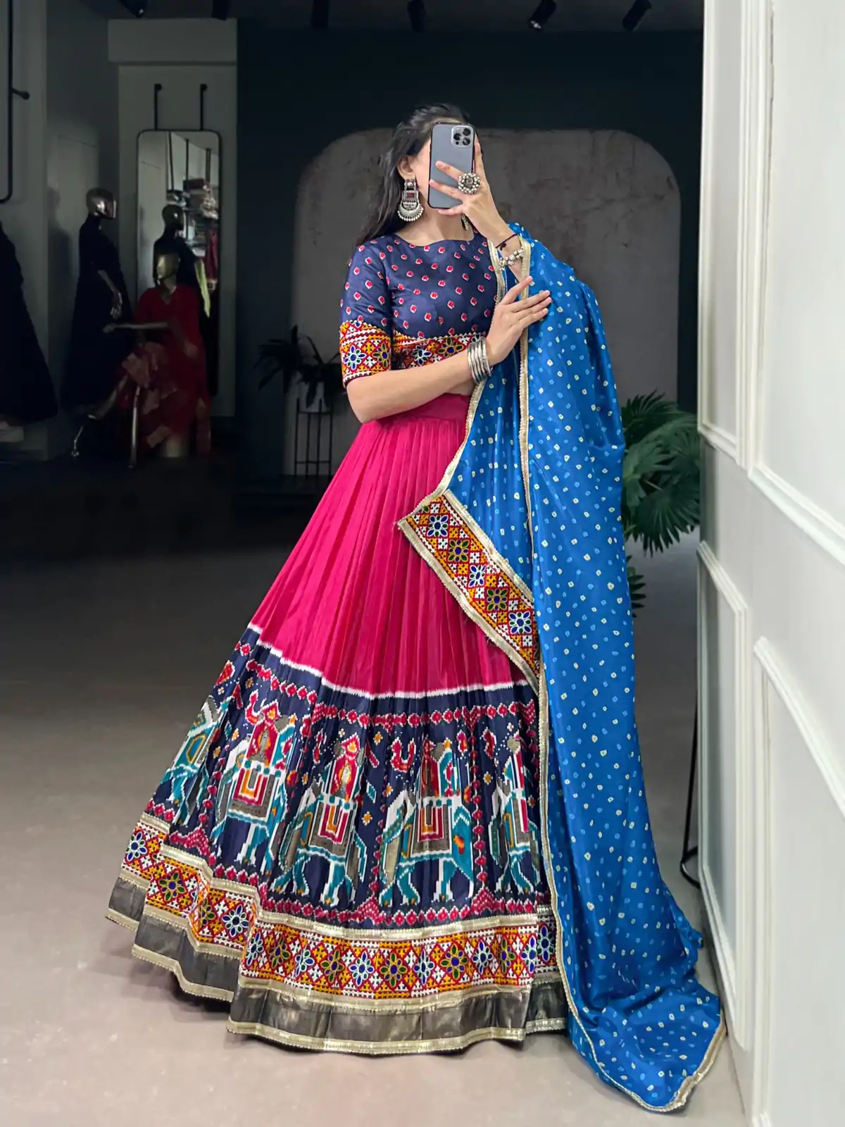 LNB 1726 Pink Tasar Silk With Gamth Work & Mirror Work Lehenga Choli . Festive Deal ₹2999. Delivery 4-6 Working Days. Shop now. | Lehenga, Bollywood Lehenga, Creative Lehenga, Designer Lehenga, Embroidered Lehenga, Party Wear Lehenga