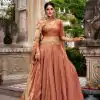 LNB 1440 Rust Fendi Sequins Work & Embroidery Work Lehenga Choli in . Introductory Price ₹2999. Delivery 4-6 Working Days. Shop now. | Lehenga, Bollywood Lehenga, Creative Lehenga, Designer Lehenga, Embroidered Lehenga, Party Wear Lehenga