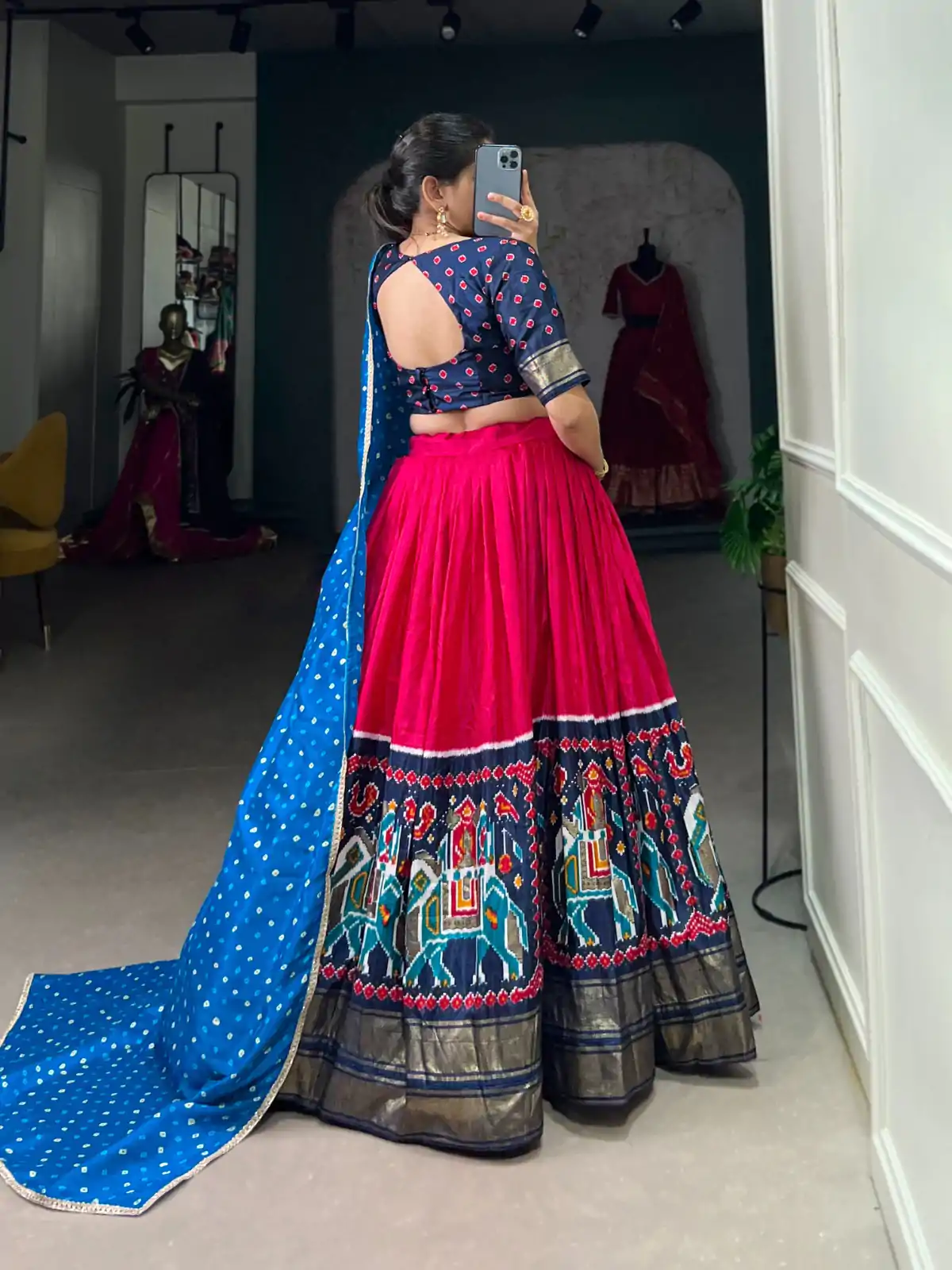 LNB 1623 Pink Dola Silk Lehenga Choli. erfect for Wedding, Party, Cultural Events, Reception, Bridal Wear – Get it for ₹1999. Delivery 4-6 Working Da | Jump Suits, Salwar suit, Casual Suits, Creative suits, Designer Suits, Palazzo Suits, Party Wear Suits, Patiala Suits, Straight Suits