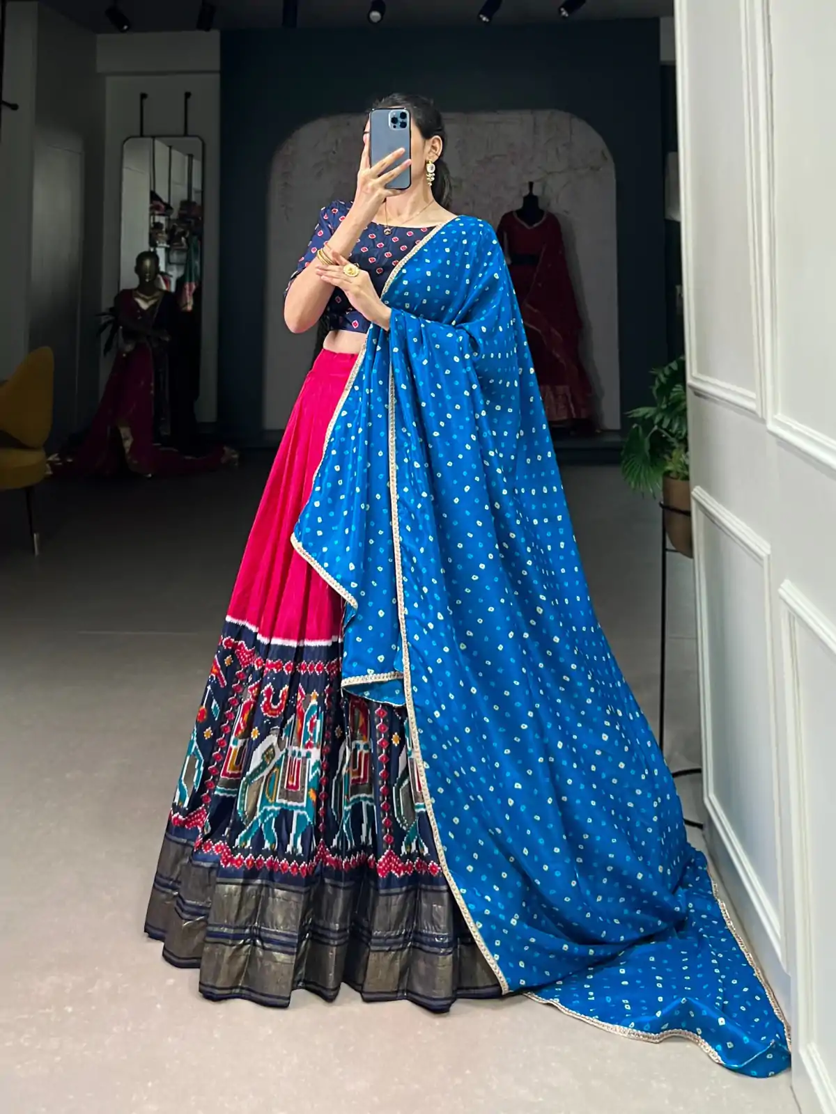 LNB 1623 Pink Dola Silk Lehenga Choli. erfect for Wedding, Party, Cultural Events, Reception, Bridal Wear – Get it for ₹1999. Delivery 4-6 Working Da | Jump Suits, Salwar suit, Casual Suits, Creative suits, Designer Suits, Palazzo Suits, Party Wear Suits, Patiala Suits, Straight Suits