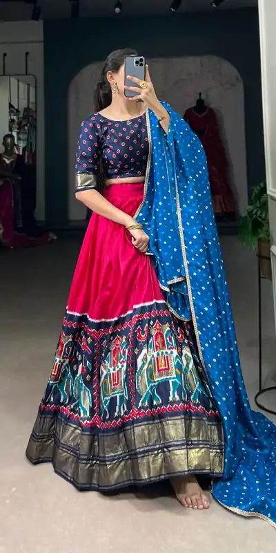 LNB 1623 Pink Dola Silk Lehenga Choli. erfect for Wedding, Party, Cultural Events, Reception, Bridal Wear – Get it for ₹1999. Delivery 4-6 Working Da | Jump Suits, Salwar suit, Casual Suits, Creative suits, Designer Suits, Palazzo Suits, Party Wear Suits, Patiala Suits, Straight Suits