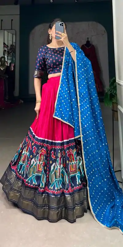 LNB 1623 Pink Dola Silk Lehenga Choli. erfect for Wedding, Party, Cultural Events, Reception, Bridal Wear – Get it for ₹1999. Delivery 4-6 Working Da | Jump Suits, Salwar suit, Casual Suits, Creative suits, Designer Suits, Palazzo Suits, Party Wear Suits, Patiala Suits, Straight Suits