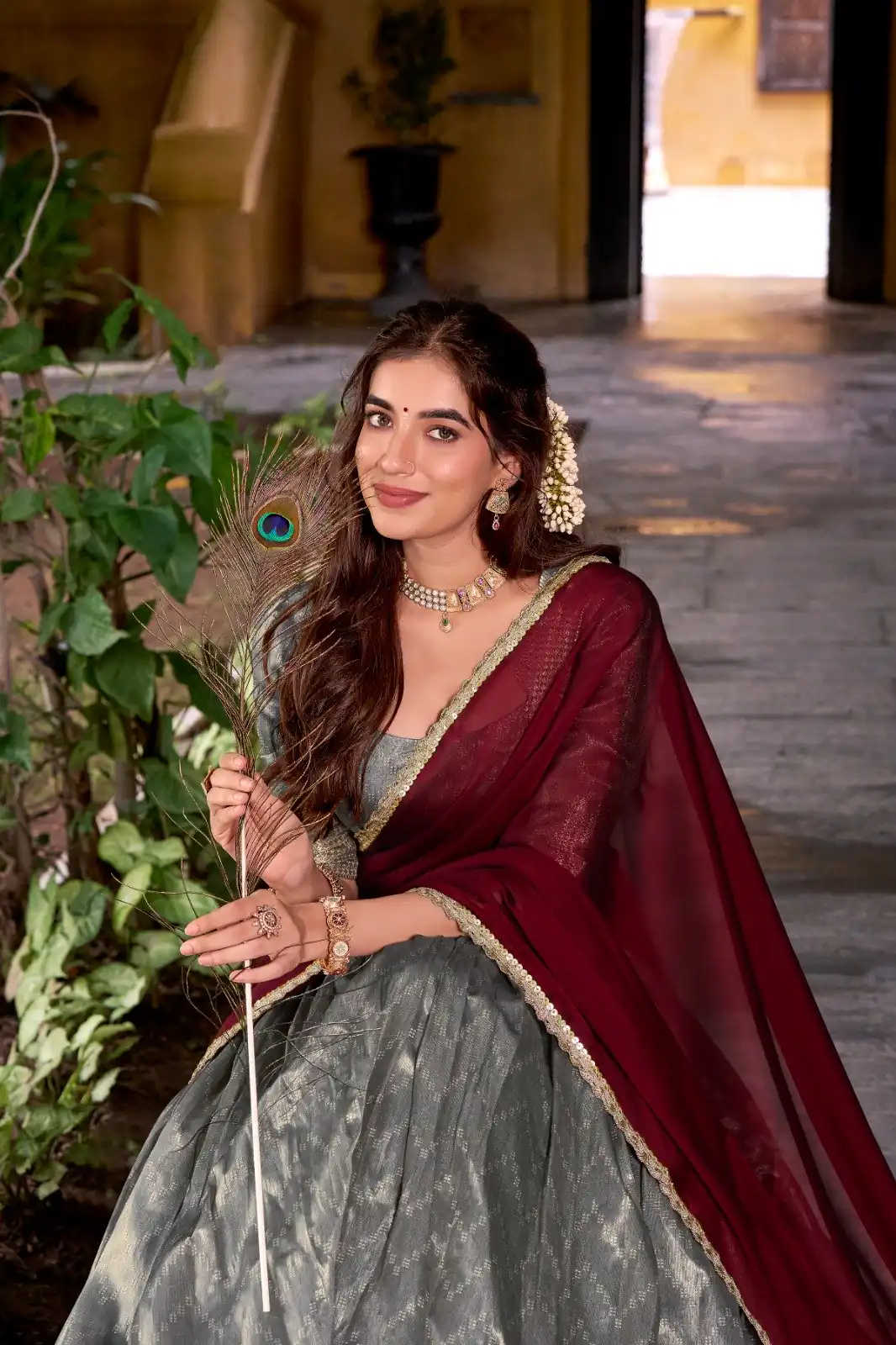 LNB 1222 Lavender Dola Silk Lehenga Choli Perfect for Wedding, Party, Ganesh Chaturthi, Onam, Anniversary – . Available at ₹1899 only. Delivery 4-6 | Lehenga, Bollywood Lehenga, Creative Lehenga, Designer Lehenga, Embroidered Lehenga, Party Wear Lehenga