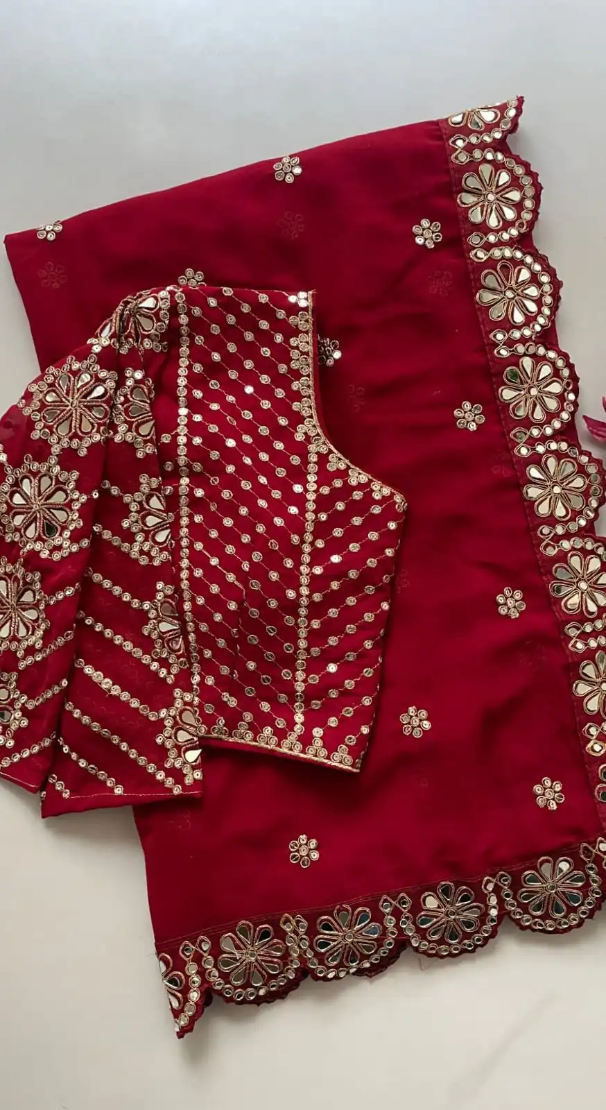 DF 3457 Maroon Color Georgette Sequence Original Mirror Work Saree Casual, Wedding, Festive, Events . Expected Delivery 4-6 Working Days @2099/- only | Designer Sarees, Embroidered Sarees, Sarees, Bollywood Sarees, Creative Sarees, Ethnic Saree, Modern Digital sarees, Party Wear Sarees