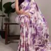 YNF 7008 Purple Satin Silk Saree Perfect for Wedding, Party, Festival Celebrations, Temple Visit, Ethnic Day – . Affordable Price ₹1849. Delivery 4-6 | Designer Sarees, Embroidered Sarees, Sarees, Bollywood Sarees, Creative Sarees, Ethnic Saree, Modern Digital sarees, Party Wear Sarees