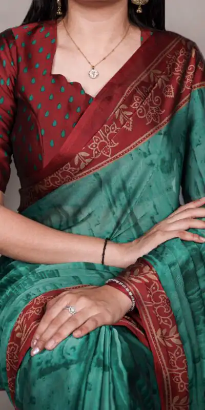 YNF 7103 Teal Rangoli Silk Saree Perfect for Wedding, Party, Karwa Chauth, Makar Sankranti, Baisakhi – . Available at ₹1449 only. Delivery 4-6 Work | Designer Sarees, Embroidered Sarees, Sarees, Bollywood Sarees, Creative Sarees, Ethnic Saree, Modern Digital sarees, Party Wear Sarees