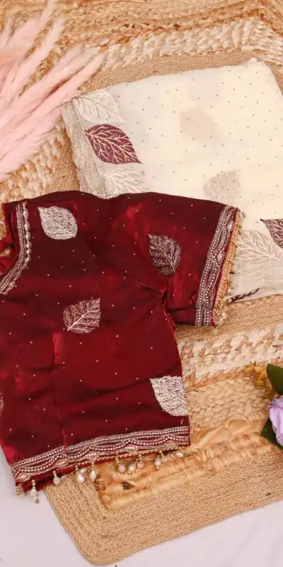 SC 1005 White in Soft fandy Silk Embroidery Work & Lace Work Saree . Available at ₹2499 only. Delivery 4-6 Working Days. Shop now. | Designer Sarees, Embroidered Sarees, Sarees, Bollywood Sarees, Creative Sarees, Ethnic Saree, Modern Digital sarees, Party Wear Sarees