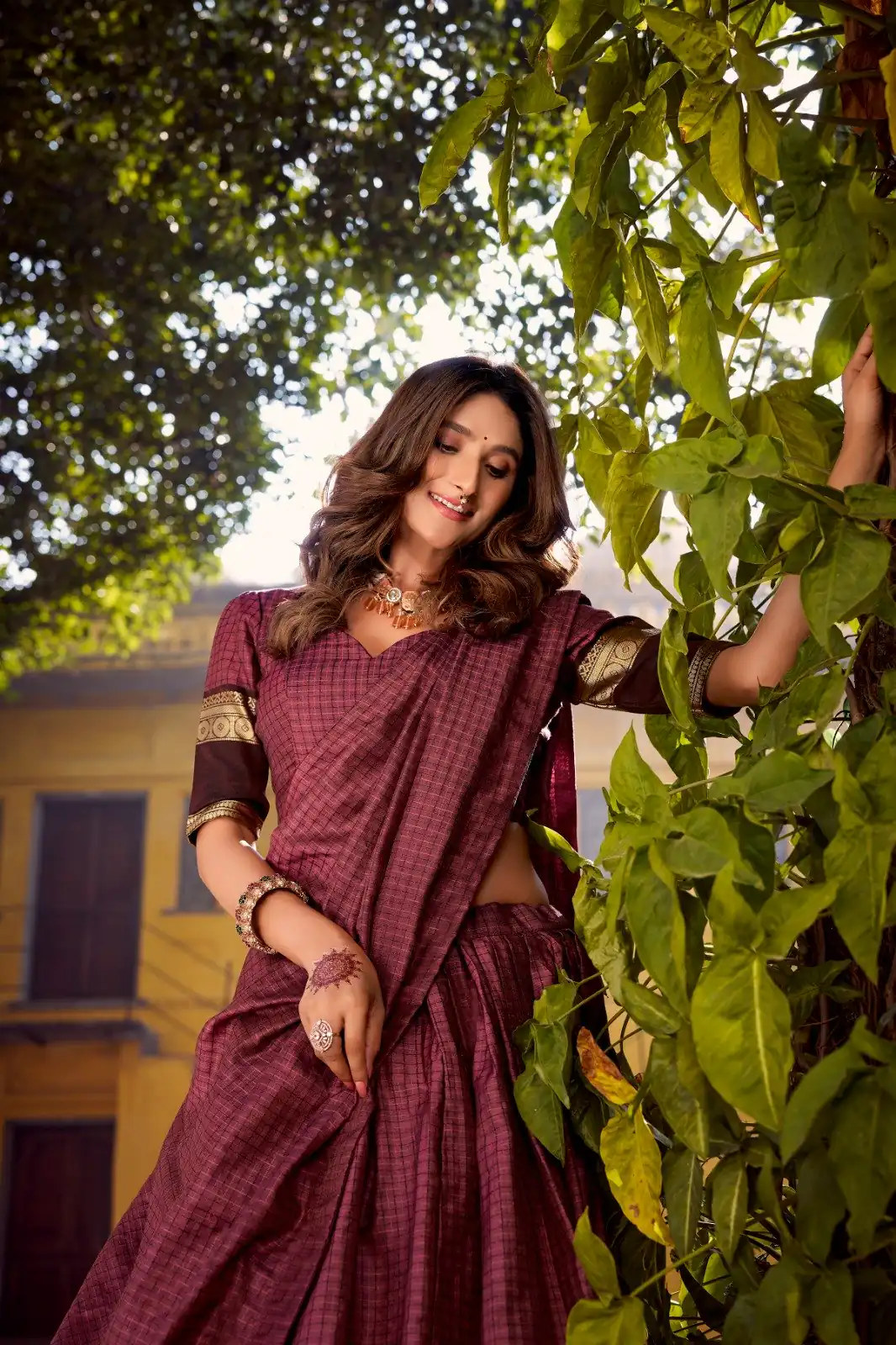 LNB 1900 Wine Color Chettinad Cotton Chex Zari Work Lehenga Choli . Now at just ₹3249. Delivery 4-6 Working Days. Shop now. | Lehenga, Bollywood Lehenga, Creative Lehenga, Designer Lehenga, Embroidered Lehenga, Party Wear Lehenga