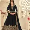 DS 1121 Black Georgette Salwar Suit with Stone Work. Get it for ₹1999. Wedding, Party, Festive, Events, Delivery 4-6 Working Days. Shop now. | Gowns, Bollywood Gowns, Creative Gowns, Designer Gowns, Embroidered Gowns, Party Wear Gowns
